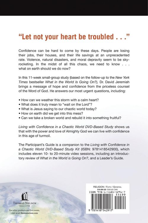 Produktbild: The Living with Confidence in a Chaotic World Bible Study Participant's Guide