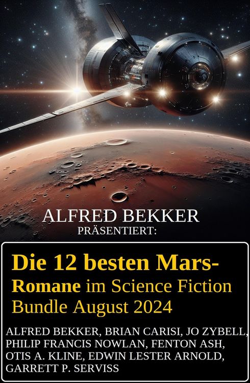 Produktbild: Die 12 besten Mars-Romane im Science Fiction Bundle August 2024