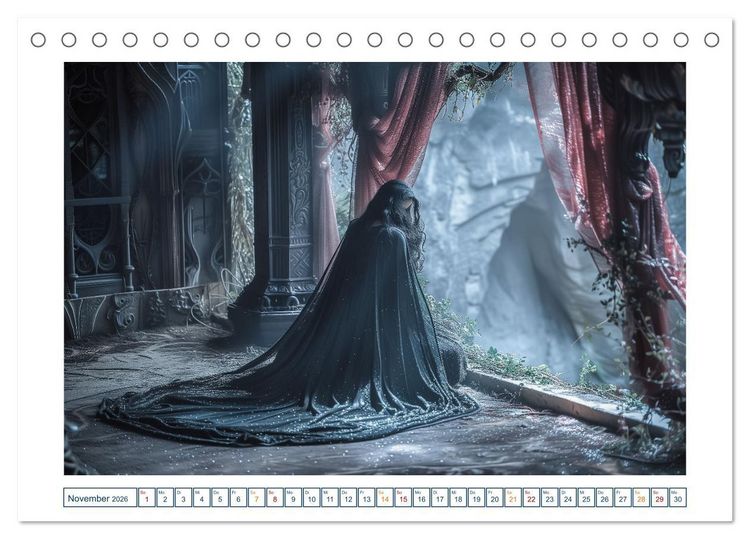 Produktbild: Drachenh&uuml;ter (Tischkalender 2026 DIN A5 quer), CALVENDO Monatskalender