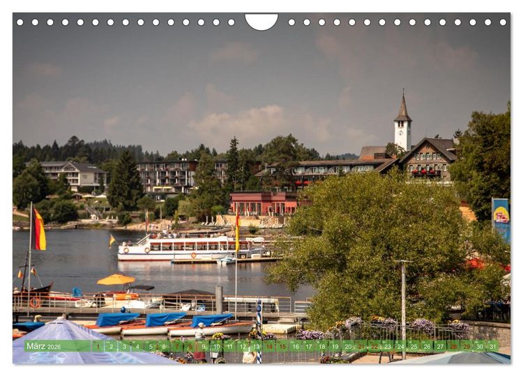 Produktbild: Der Titisee im Schwarzwald (Wandkalender 2026 DIN A4 quer), CALVENDO Monatskalender
