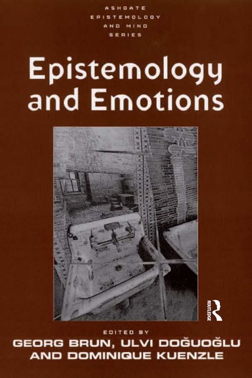 Produktbild: Epistemology and Emotions