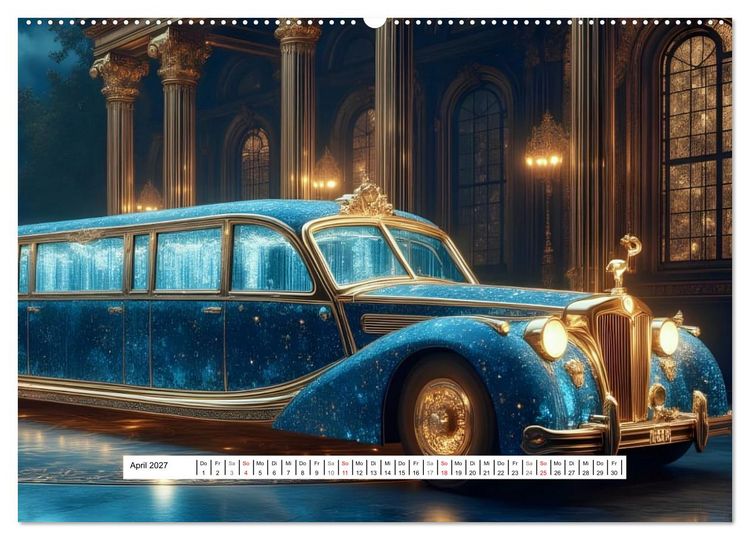 Produktbild: N&auml;chster Halt: Luxus Fantasien (Wandkalender 2027 DIN A2 quer), CALVENDO Monatskalender