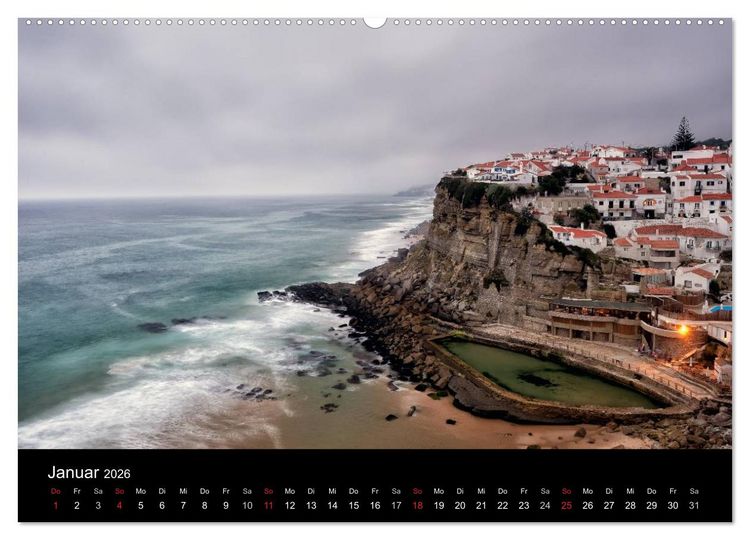 Produktbild: Wundervolles Portugal (hochwertiger Premium Wandkalender 2026 DIN A2 quer), Kunstdruck in Hochglanz