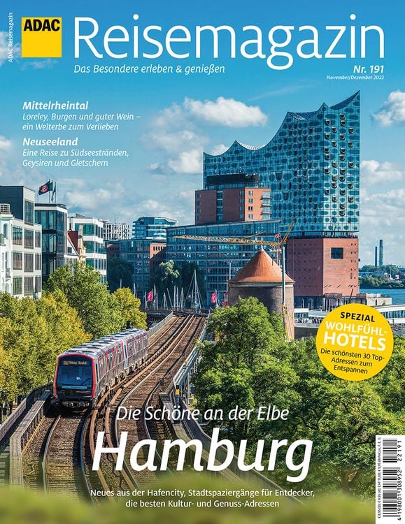 Produktbild: ADAC Reisemagazin mit Titelthema Hamburg