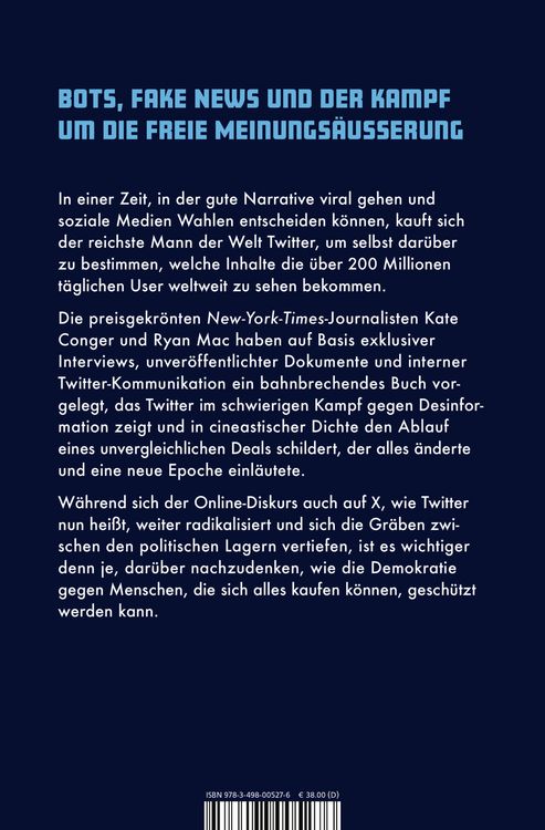 Produktbild: Elon Musk und die Zerst&ouml;rung von Twitter