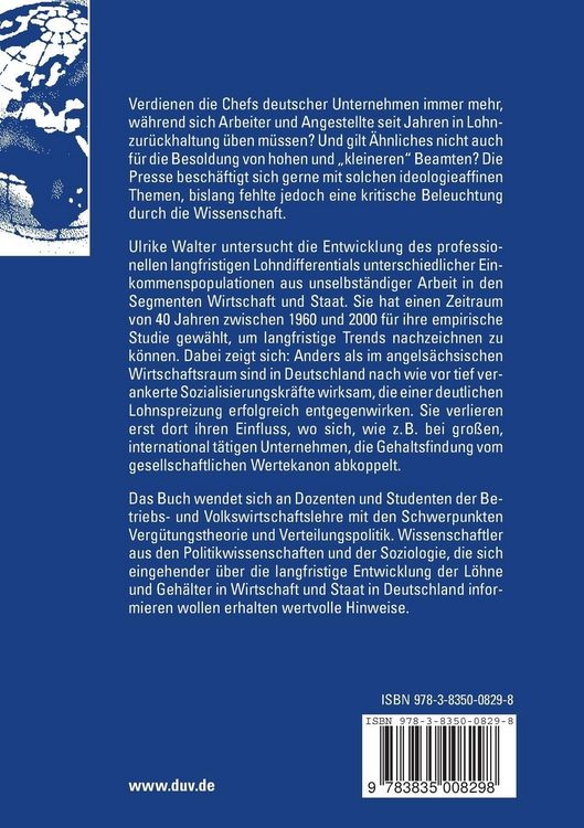 Produktbild: Löhne und Gehälter in Deutschland