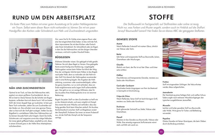 Produktbild: N&auml;hen lernen I Vom ersten Stich bis zum Lieblingsst&uuml;ck