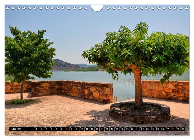 Produktbild: Lac du Salagou - Ein Kleinod im S&uuml;dwesten Frankreichs (Wandkalender 2026 DIN A4 quer), CALVENDO Monatskalender