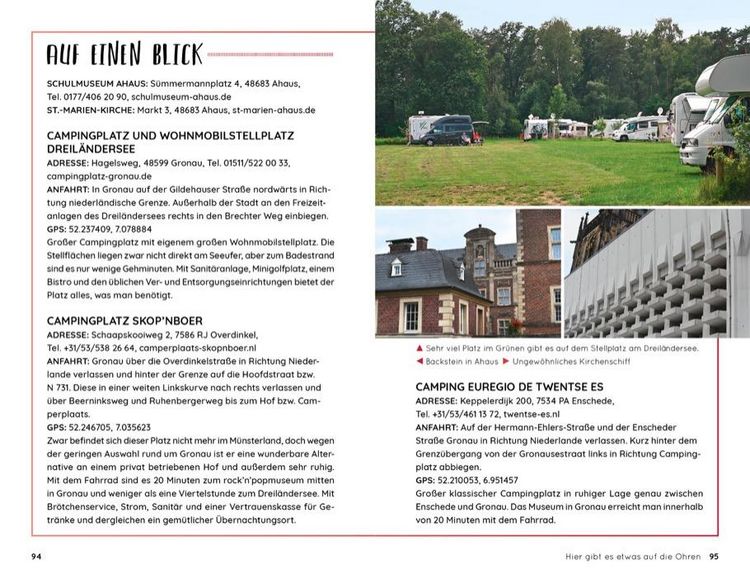 Produktbild: Wochenend und Wohnmobil - Kleine Auszeiten im M&uuml;nsterland