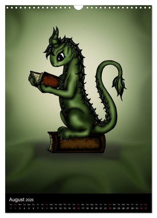 Produktbild: Dragons (Wall Calendar 2026 DIN A3 portrait), CALVENDO 12 Month Wall Calendar