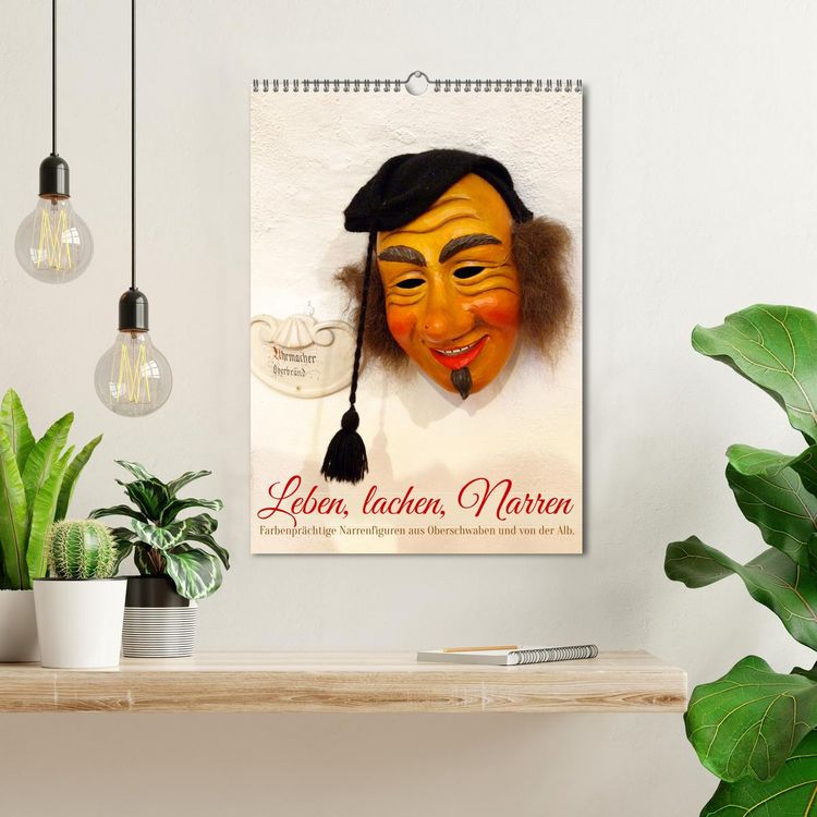 Produktbild: Leben, lachen, Narren (Wandkalender 2026 DIN A3 hoch), CALVENDO Monatskalender