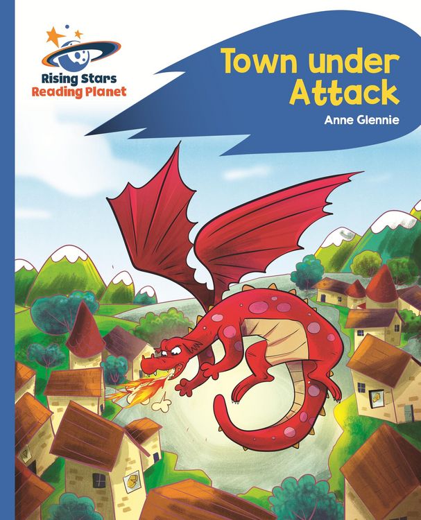 Produktbild: Reading Planet - Town Under Attack - Blue: Rocket Phonics