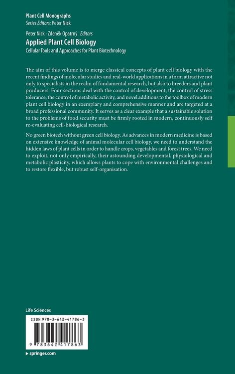Produktbild: Applied Plant Cell Biology