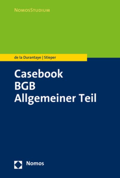 Produktbild: Casebook BGB Allgemeiner Teil