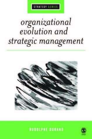 Produktbild: Organizational Evolution and Strategic Management
