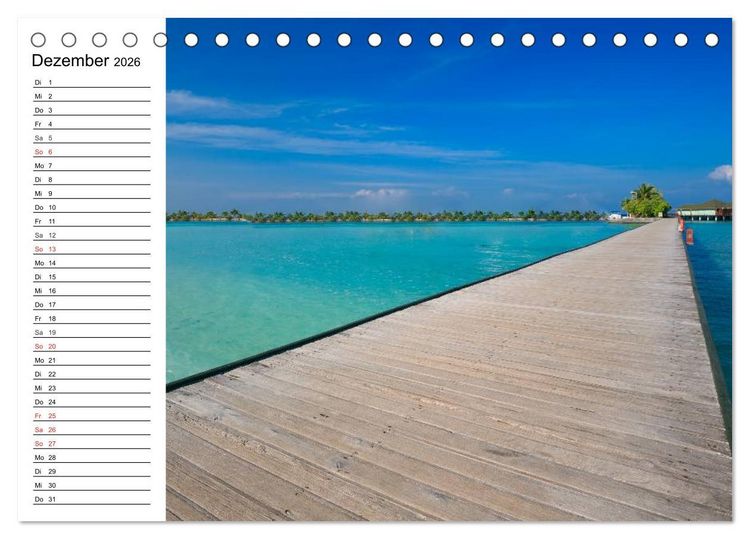 Produktbild: Traumstr&auml;nde in der Karibik (Tischkalender 2026 DIN A5 quer), CALVENDO Monatskalender