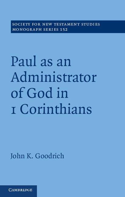 Produktbild: Paul as an Administrator of God in 1 Corinthians