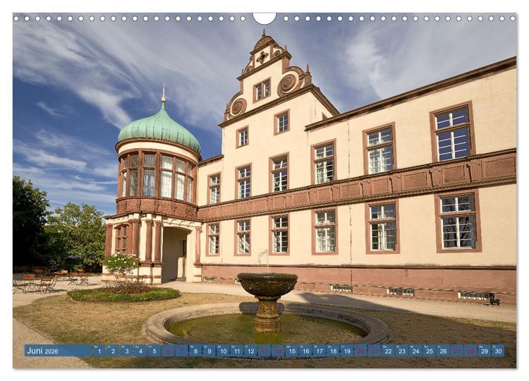 Produktbild: Darmstadt - Mathildenh&ouml;he und Altstadt (Wandkalender 2026 DIN A3 quer), CALVENDO Monatskalender
