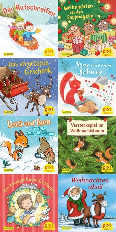 Produktbild: Pixi-Weihnachts-8er-Set 39: Pixis Weihnachtsgeschenke (8x1 Exemplar)