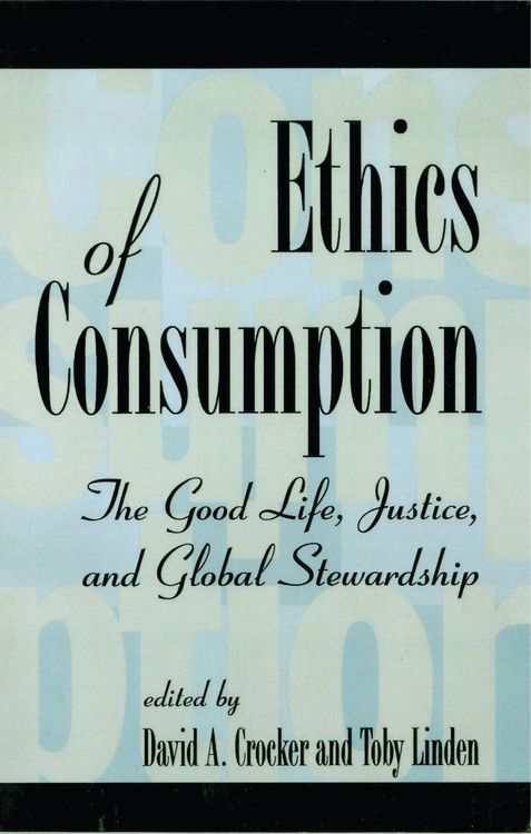Produktbild: Ethics of Consumption