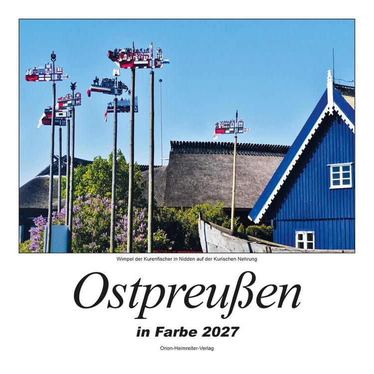 Produktbild: Ostpreu&szlig;en in Farbe 2027