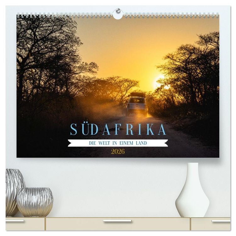 Produktbild: S&uuml;dafrika - Die Welt in einem Land (hochwertiger Premium Wandkalender 2026 DIN A2 quer), Kunstdruck in Hochglanz