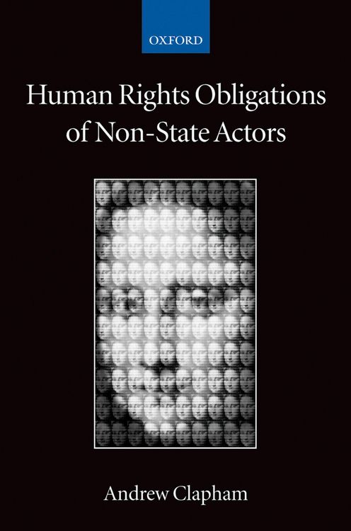 Produktbild: Human Rights Obligations of Non-State Actors