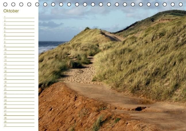 Produktbild: Sylter D&uuml;nen (Tischkalender immerw&auml;hrend DIN A5 quer)