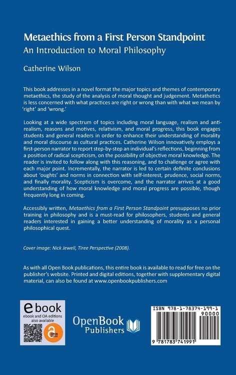 Produktbild: Metaethics from a First Person Standpoint