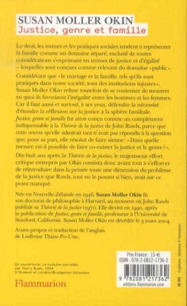 Produktbild: Justice, genre et famille