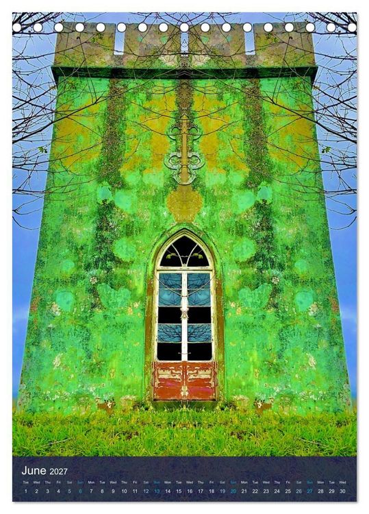 Produktbild: Global Doorways (Desk Calendar 2027 DIN A5 portrait), CALVENDO 12 Month DeskCalendar