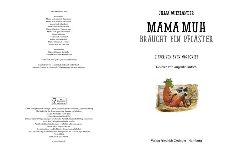 Mama Muh braucht ein Pflaster / Mama Muh Band 8