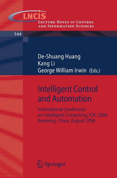Produktbild: Intelligent Control and Automation