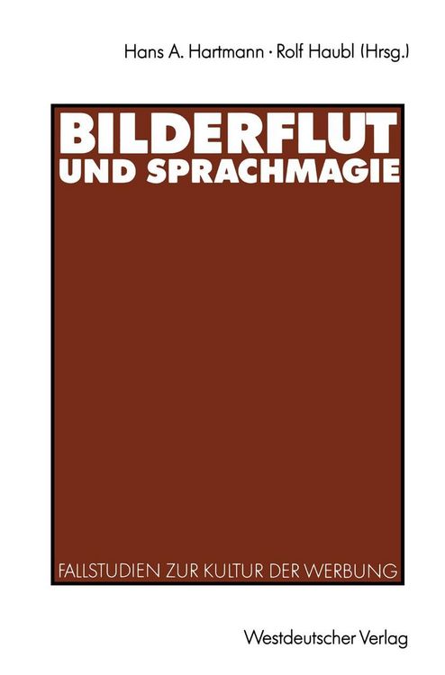 Produktbild: Bilderflut und Sprachmagie