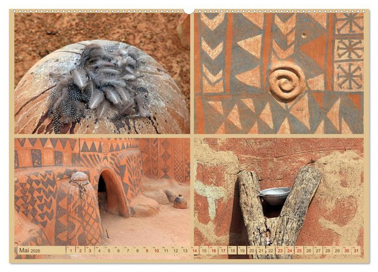 Produktbild: Westafrika, Highlights vom schwarzen Kontinent (hochwertiger Premium Wandkalender 2026 DIN A2 quer), Kunstdruck in Hochglanz