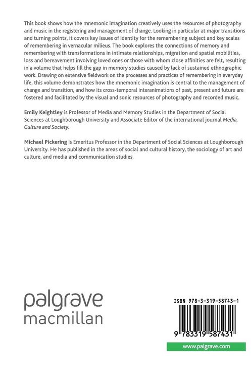 Produktbild: Memory and the Management of Change
