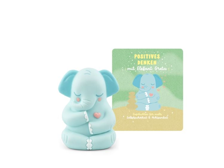Produktbild: Positives Denken mit Elefant Greta &ndash; Geschichten f&uuml;r mehr Selbstsicherheit und Achtsamkeit Tonie