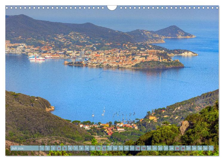 Produktbild: Trauminsel Elba: Mediterranes Paradies f&uuml;r Romantiker (Wandkalender 2026 DIN A3 quer), CALVENDO Monatskalender