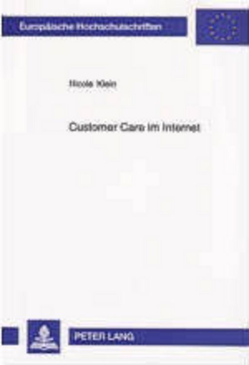Produktbild: Customer Care im Internet