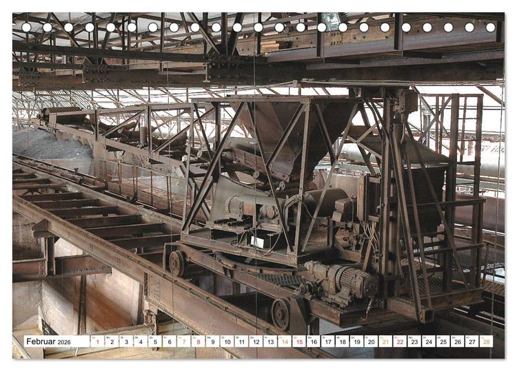 Produktbild: V&ouml;lklinger H&uuml;tte Welterbe seit 1994 (Tischkalender 2026 DIN A5 quer), CALVENDO Monatskalender