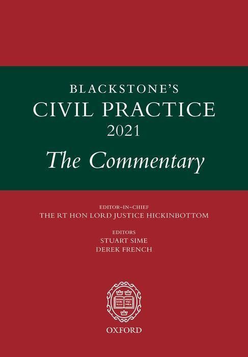 Produktbild: Blackstones Civil Prac 2021 Th