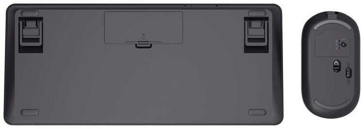 Produktbild: Trust Lyra WL Bluetooth&reg;, Funk Tastatur, Maus-Set Wiederaufladbar, Ger&auml;uscharme Tasten, Spritzwassergesch&uuml;tzt, Multimediatasten