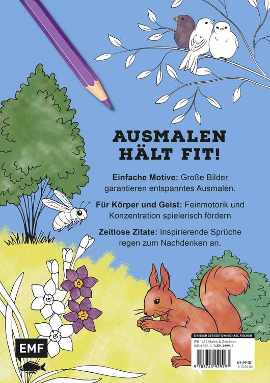 Produktbild: Ausmalbuch f&uuml;r Senioren: Das Leben ist bunt