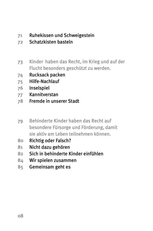 Produktbild: Die 50 besten Spiele zu den Kinderrechten