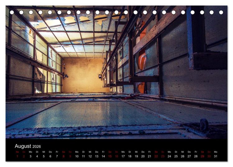 Produktbild: Welt der Aufz&uuml;ge (Tischkalender 2026 DIN A5 quer), CALVENDO Monatskalender