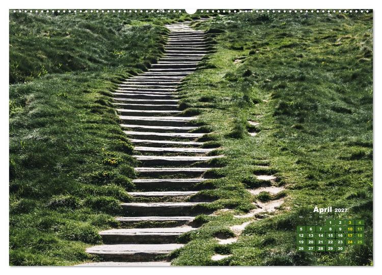 Produktbild: Stufe um Stufe - Treppen (hochwertiger Premium Wandkalender 2027 DIN A2 quer), Kunstdruck in Hochglanz