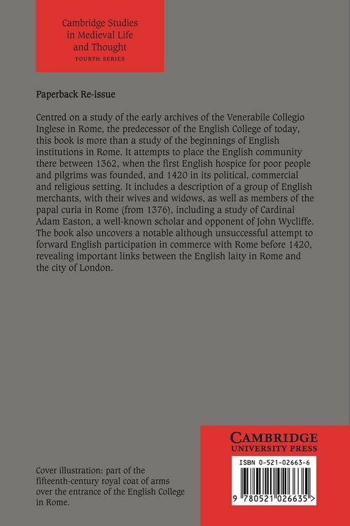Produktbild: The English in Rome, 1362 1420
