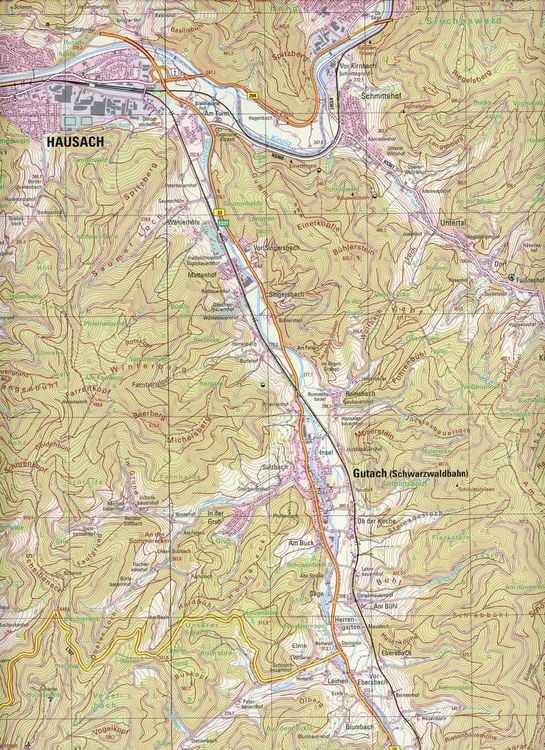 Produktbild: Hornberg 1 : 25 000