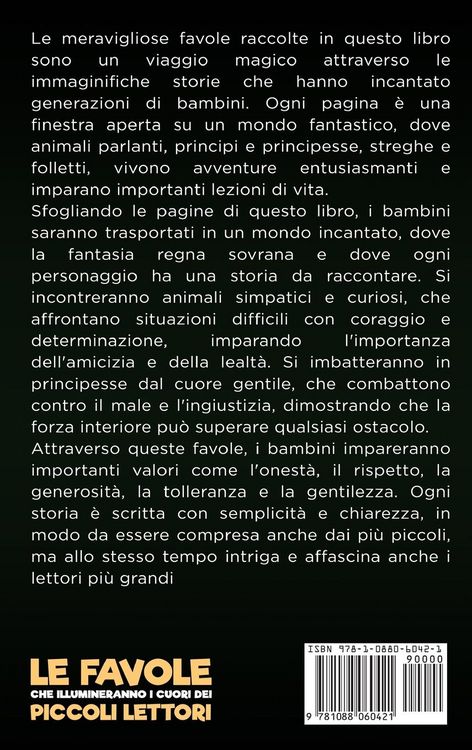 Produktbild: Le Favole che Illumineranno i Cuori dei Piccoli Lettori