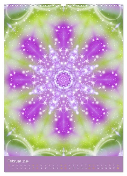 Produktbild: Lichtvolle Mandalas (Wandkalender 2026 DIN A2 hoch), CALVENDO Monatskalender